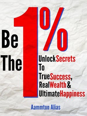 cover image of Be the One Percent